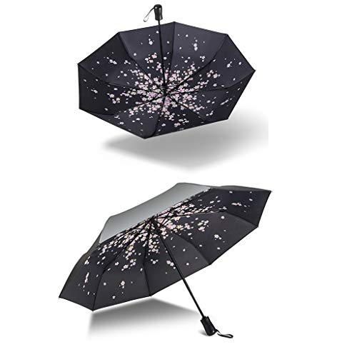 Paraguas de viaje a prueba de viento Paraguas plegable automático de doble capa compacto Plegado automático de apertura / cierre Sombrilla portátil ligera Con 99% de protección UV Con bolsa de almacen Paraguas de viaje a prueba de viento Paraguas plegable automático de doble capa compacto Plegado automático de apertura / cierre Sombrilla portátil ligera Con 99% de protección UV Con bolsa de almacen