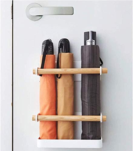 Paragüero paragüero magnética metálica Bandeja de Recogida de Agua de Montaje en Pared Blanca paragüero para su Uso en la Oficina en casa Corredor,18 * 6.5 * 8cm Paragüero paragüero magnética metálica Bandeja de Recogida de Agua de Montaje en Pared Blanca paragüero para su Uso en la Oficina en casa Corredor,18 * 6.5 * 8cm