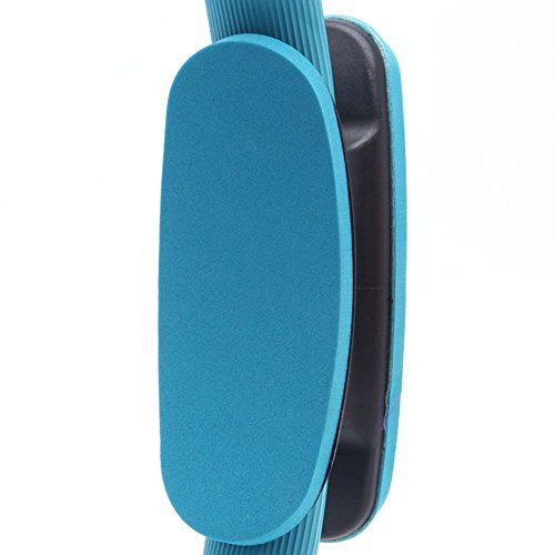 Paramount City - Anillo de yoga de 38 cm con doble asa para entrenamiento de resistencia y fuerza, ejercicio, tonificación, fitness, azul