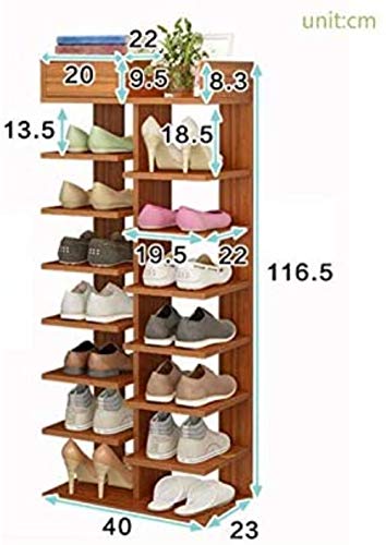 Pared pintura 8-Capa de Zapatero Estante de Almacenamiento Simple Zapato Gabinete Entrada casera del Zapato del sostenedor del Organizador Ahorra Espacio Taburete Cambiar Zapatos (Color : B) Pared pintura 8-Capa de Zapatero Estante de Almacenamiento Simple Zapato Gabinete Entrada casera del Zapato del sostenedor del Organizador Ahorra Espacio Taburete Cambiar Zapatos (Color : B)