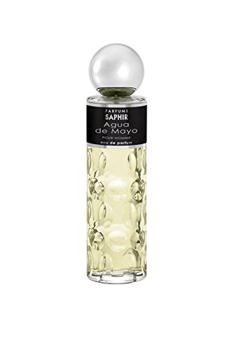 PARFUMS SAPHIR Agua de Mayo, Eau de Parfum con vaporizador para Hombre, 200 ml