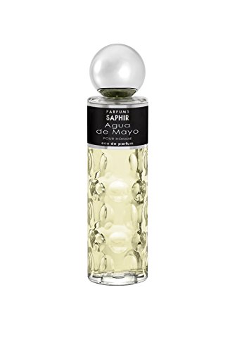 PARFUMS SAPHIR Agua de Mayo, Eau de Parfum con vaporizador para Hombre, 200 ml PARFUMS SAPHIR Agua de Mayo, Eau de Parfum con vaporizador para Hombre, 200 ml