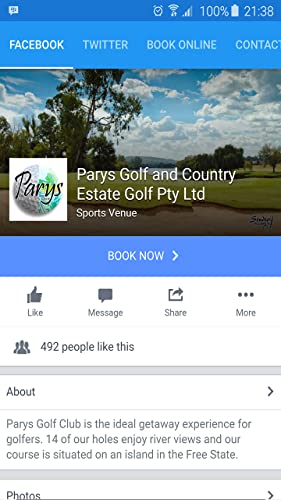 Parys Golf Estate Social Pages