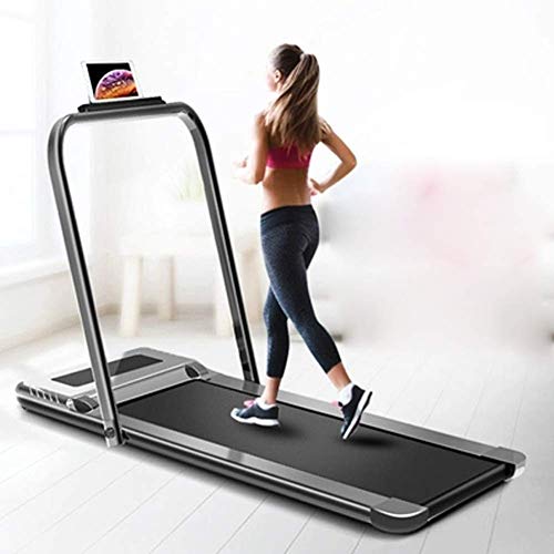 Paso a Paso, rodante Caminar Correr Espacio de la máquina eléctrica de Ahorro de Fitness for el hogar con Smart App con Control Remoto Compacto Steppers Equipo for Bienestar WTZ012