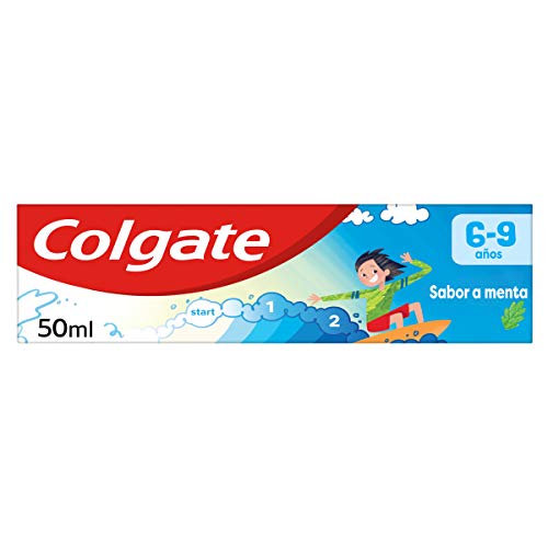 Pasta de dientes infantil Colgate Niños cambia de color al cepillarte, anticaries, menta suave 50ml