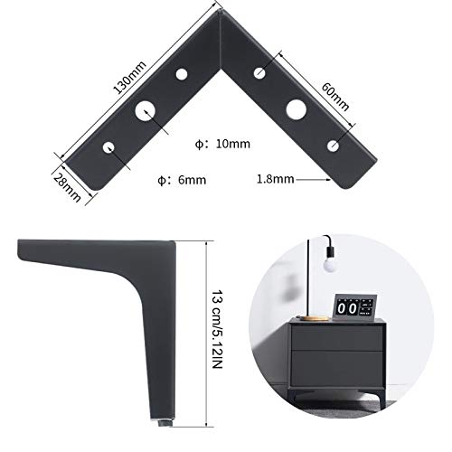 Patas De Mueble Triangulares Negras Pata De Mesa Diy Acero Negro Pies De Armario Diy Metal De Repuesto Para Mesa De Centro, Mesa De Comedor, Escritorio De Diseño, Mesita De Noche, Sillas, Armario Patas De Mueble Triangulares Negras Pata De Mesa Diy Acero Negro Pies De Armario Diy Metal De Repuesto Para Mesa De Centro, Mesa De Comedor, Escritorio De Diseño, Mesita De Noche, Sillas, Armario