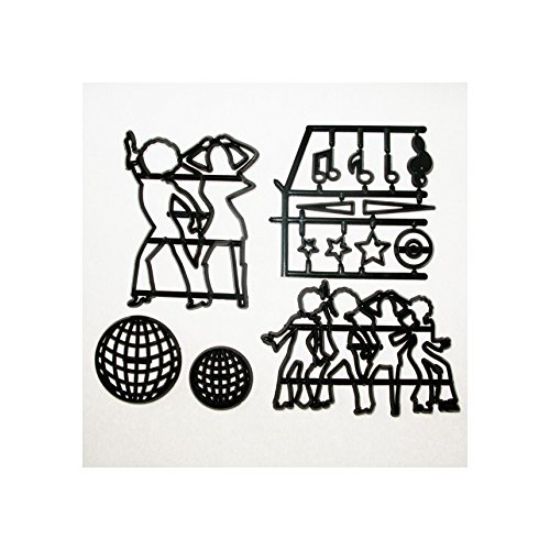 Patchwork Cutters -Cortadores - Disco - Bailarines Siluetas Set 14 Piezas Patchwork Cutters -Cortadores - Disco - Bailarines Siluetas Set 14 Piezas