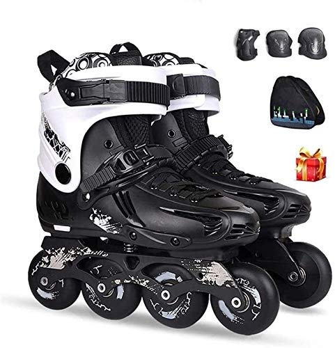 Patines en línea Ajustables Patines en línea de Rodillos en línea Zapatos de Patinaje de Rodillos Profesionales para niños Unisex Mujeres 4 Ruedas Zapatos Patines (Color : Black B, Size : 41EU) Patines en línea Ajustables Patines en línea de Rodillos en línea Zapatos de Patinaje de Rodillos Profesionales para niños Unisex Mujeres 4 Ruedas Zapatos Patines (Color : Black B, Size : 41EU)