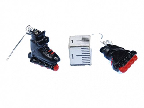 Patines en línea patines pendientes Miniblings patines de ruedas patines patinador schwz roja Patines en línea patines pendientes Miniblings patines de ruedas patines patinador schwz roja