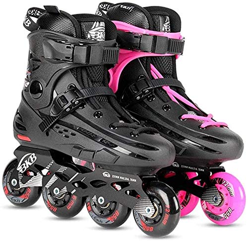 Patines en línea, rodillos de alto rendimiento, con marcos de aluminio y rodamientos ABEC-7, patines para niñas, adolescentes y adultos jóvenes, rollerskates al aire libre para avanzados. Zapatos Pati Patines en línea, rodillos de alto rendimiento, con marcos de aluminio y rodamientos ABEC-7, patines para niñas, adolescentes y adultos jóvenes, rollerskates al aire libre para avanzados. Zapatos Pati