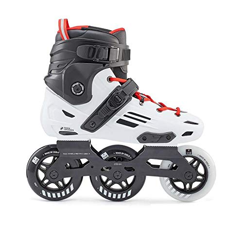 Patines en línea Ruedas PU Niños Adultos Patinaje sobre Ruedas Zapatos Fibra de Vidrio Cuff Patines Rollerblade Black 42 Patines en línea Ruedas PU Niños Adultos Patinaje sobre Ruedas Zapatos Fibra de Vidrio Cuff Patines Rollerblade Black 42
