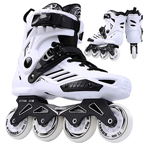 Patines Patines de velocidad en línea Zapatillas de rodillo de hockey Skates Zapatillas de deporte Rodillos Mujeres Roller Patines for adultos Patines en línea profesional Adecuado Para Principiantes