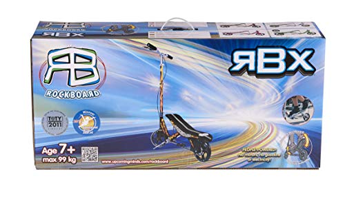 Patinete Rockboard RBX con volante de inercia, balancín, por amortiguador de presión de aire, patinete con freno de aire, suspensión de aire, color rosa Glam con camuflaje