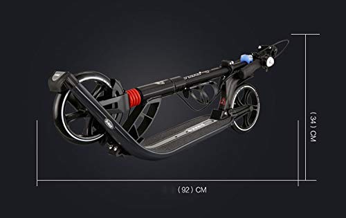 Patinetes Scooter con Plataforma para niños, Scooters Plegables de Color Blanco con Freno de Mano, para Mujeres Que viajan Diariamente, 100 kg, no eléctrico Patinetes Scooter con Plataforma para niños, Scooters Plegables de Color Blanco con Freno de Mano, para Mujeres Que viajan Diariamente, 100 kg, no eléctrico