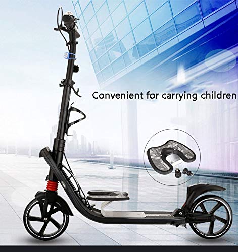 Patinetes Scooter con Plataforma para niños, Scooters Plegables de Color Blanco con Freno de Mano, para Mujeres Que viajan Diariamente, 100 kg, no eléctrico Patinetes Scooter con Plataforma para niños, Scooters Plegables de Color Blanco con Freno de Mano, para Mujeres Que viajan Diariamente, 100 kg, no eléctrico