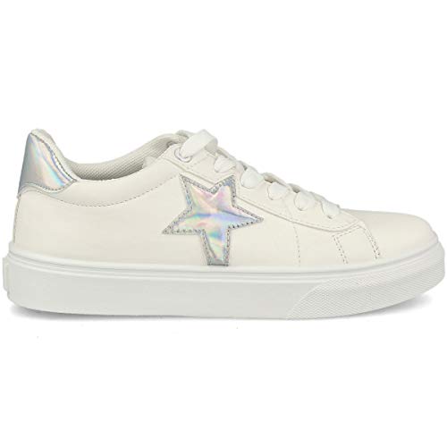 PAYMA - Zapatillas Bambas Deportivas Plataforma Mujer. Tenis Deporte, Casual y Caminar. Cierre Cordones. Interior Acolchado. Acabado Eco Print Floral, Blanco y Estrella. PAYMA - Zapatillas Bambas Deportivas Plataforma Mujer. Tenis Deporte, Casual y Caminar. Cierre Cordones. Interior Acolchado. Acabado Eco Print Floral, Blanco y Estrella.