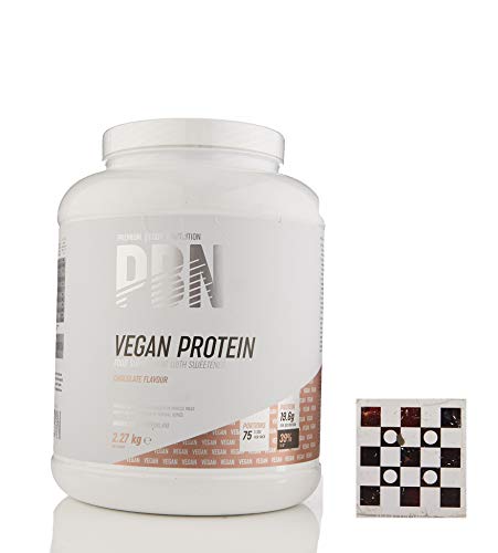 PBN - Bote de proteínas para veganos, 2.27 kg (sabor chocolate)
