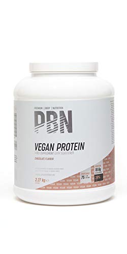 PBN - Bote de proteínas para veganos, 2.27 kg (sabor chocolate)