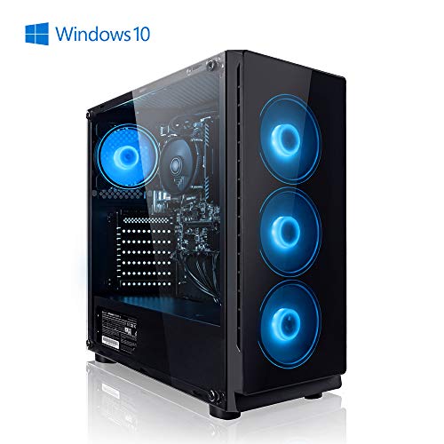 PC Megaport Ordenador AMD A8-9600 4X 3.10GHz • AMD Radeon R7 • 8GB DDR4 • 1TB • USB3.0 Desktop pc • 1TB Disco Duro • Windows 10 Home