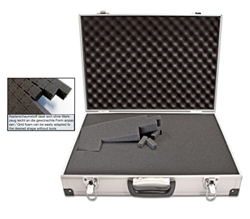 PeakTech 7270 – Estuche universal para dispositivos de medición, robusto, almacenamiento de herramientas, relleno de espuma, con cerradura, protección contra el polvo, XXL - 500 x 350 x 120 mm PeakTech 7270 – Estuche universal para dispositivos de medición, robusto, almacenamiento de herramientas, relleno de espuma, con cerradura, protección contra el polvo, XXL - 500 x 350 x 120 mm