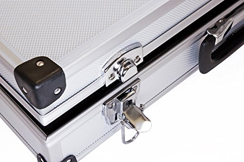 PeakTech 7270 – Estuche universal para dispositivos de medición, robusto, almacenamiento de herramientas, relleno de espuma, con cerradura, protección contra el polvo, XXL - 500 x 350 x 120 mm PeakTech 7270 – Estuche universal para dispositivos de medición, robusto, almacenamiento de herramientas, relleno de espuma, con cerradura, protección contra el polvo, XXL - 500 x 350 x 120 mm