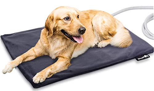 Pecute Manta Eléctrica para Perro Almohadilla térmica Mascotas, Temperatura Constante Automática 38-40°, Impermeable, Prevención de Incendios, Antichoque, Anti-mordida, 2 Fundas de Tela Desmontables Pecute Manta Eléctrica para Perro Almohadilla térmica Mascotas, Temperatura Constante Automática 38-40°, Impermeable, Prevención de Incendios, Antichoque, Anti-mordida, 2 Fundas de Tela Desmontables