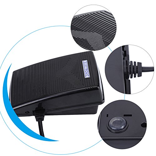 Pedal de Control de Velocidad Controlador de Pedal de Pie para Mquina de Coser 200-240V Enchufe de la UE Pedal de Control de Velocidad Controlador de Pedal de Pie para Mquina de Coser 200-240V Enchufe de la UE