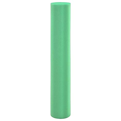 pedkit Rodillo para Pilates, incluyepóster con Ejercicios - El Rodillo de Espuma Multifuncional es Ideal para el fortalecimiento Muscular, Fitness y Masaje de Las fascias Verde 15x90 cm