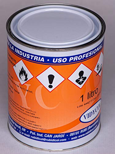 Pegamento resistente alta temperatura para tapicería y TECHO COCHE. Lata de 1L. Cola resistente para aplicar con brocha, super adhesivo y extra fuerte. Pegamento resistente alta temperatura para tapicería y TECHO COCHE. Lata de 1L. Cola resistente para aplicar con brocha, super adhesivo y extra fuerte.