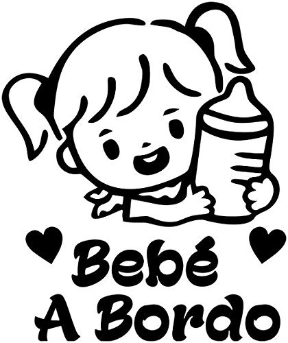 Pegatina Vinilo Bebe a Bordo, Baby on Board, Varios Tamaños Pegatina Vinilo Bebe a Bordo, Baby on Board, Varios Tamaños