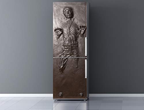 Pegatinas Vinilo para Frigorifico Han Solo en carbonita | Varias Medidas 185x60cm | Adhesivo Resistente y de Fácil Aplicación | Pegatina Adhesiva Decorativa de Diseño Elegante Pegatinas Vinilo para Frigorifico Han Solo en carbonita | Varias Medidas 185x60cm | Adhesivo Resistente y de Fácil Aplicación | Pegatina Adhesiva Decorativa de Diseño Elegante
