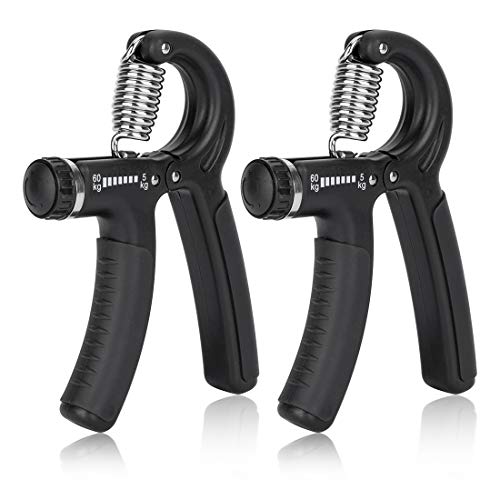 peinat 2 Piezas Fortalecedores de Mano Hand Grips Strengthener 5-60KG Ajustables Fortalecedor de Agarre para Entrenamiento Antebrazo Muñeca Pacientes con Lesiones Musculares y Oficinista peinat 2 Piezas Fortalecedores de Mano Hand Grips Strengthener 5-60KG Ajustables Fortalecedor de Agarre para Entrenamiento Antebrazo Muñeca Pacientes con Lesiones Musculares y Oficinista