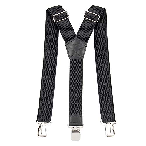 Pejoye Tirantes Para Pantalones Hombre, Tirantes Ajustable Tirantes Camisa, Par Material de Poliéster Flexible y Elástica para Hombre y Mujer para Evitar Los Pliegues
