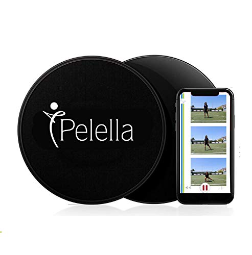 Pelella Sliders Fitness Core Gliding Ejercicio Gimnasio Discos de Deslizamiento Abdominales Deslizable Doble Cara Rueda Entrenamiento Casa Yoga Pilates Crossfit