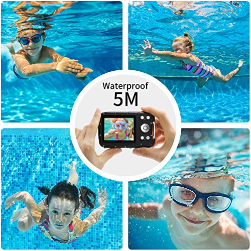 PELLOR Cámara de Fotos para Niños, 2.8" LCD HD Recargable Mini Camara Infantil, Impermeable cámara Digital para niños, PortátilSelfie Videocamera para niña con Tarjeta de 16GB TF PELLOR Cámara de Fotos para Niños, 2.8" LCD HD Recargable Mini Camara Infantil, Impermeable cámara Digital para niños, PortátilSelfie Videocamera para niña con Tarjeta de 16GB TF