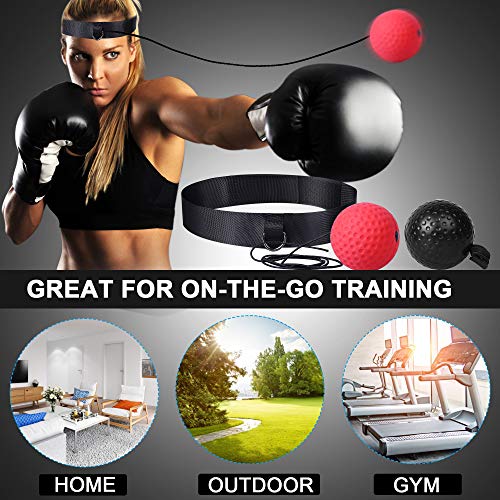 Pelota de boxeo mejorada para entrenamiento de boxeo, entrenamiento de velocidad Mma adecuado para adultos/niños, el mejor equipo de boxeo para entrenamiento, coordinación mano-ojo y fitness Pelota de boxeo mejorada para entrenamiento de boxeo, entrenamiento de velocidad Mma adecuado para adultos/niños, el mejor equipo de boxeo para entrenamiento, coordinación mano-ojo y fitness
