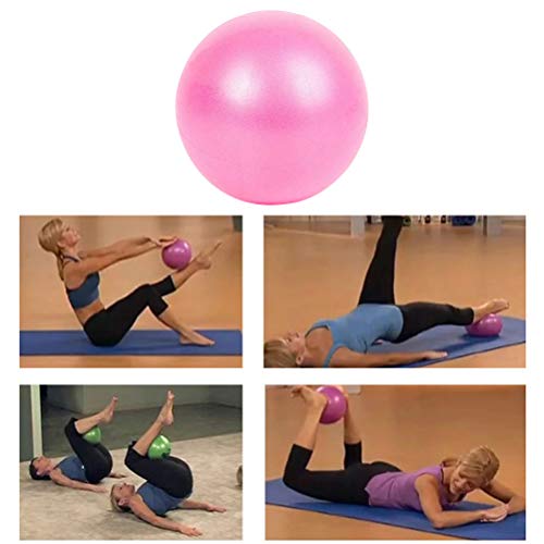 Pelota de Ejercicios, 25 cm Ejercicio Pilates Balance Gimnasia Ejercicio Fitness Ball, Soft Gym Pilates Over Ball Anti Burst Yoga Bola de parto suizo, para Yoga, Pilates, Fitness, Embarazo, Mejora el