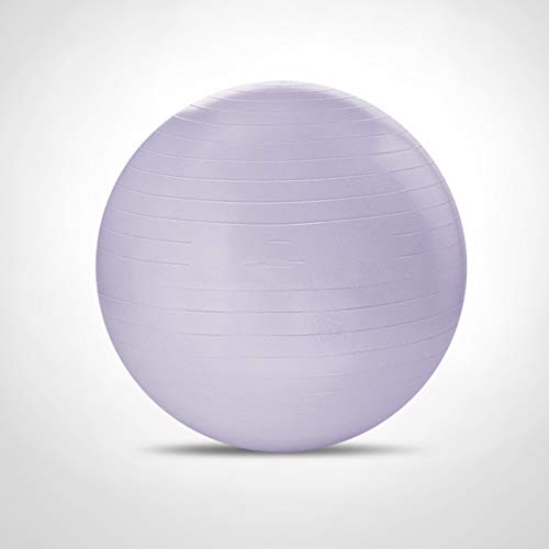 Pelota de Ejercicios - Bola de Yoga Anti-ráfaga Extra Gruesa de 55 cm con Bomba de Mano - Bola de Gimnasia para Fitness, Pilates, Embarazo, Trabajo - múltiples Colores,Azul