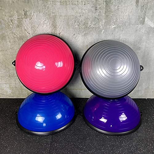 Pelota de yoga interior Interior Ball Fitness Inflatable Yoga Ball Ball Trainer Fuerza Equipo de entrenamiento Yoga Endurancia Entrenamiento Fitness Ball Deporte Ejercicio Fitball ( Color : Purple )