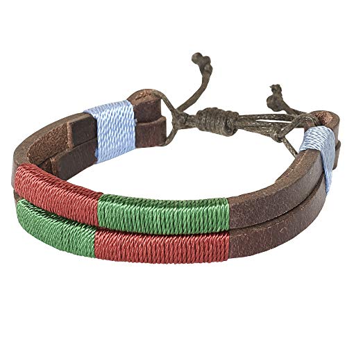 PELPE - Cinturón argentino de piel, con pulsera de hilo y cuero a juego. Cinturón bordado sobre cuero, para hombre y mujer. Cinturones argentinos Polo PELPE - Cinturón argentino de piel, con pulsera de hilo y cuero a juego. Cinturón bordado sobre cuero, para hombre y mujer. Cinturones argentinos Polo
