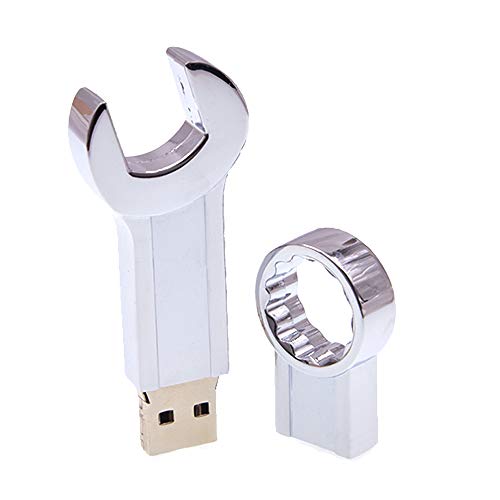 Pen Drive 64GB Memoria USB 2.0 Llave de Novedad Memoria Flash Externa Kepmem Divertidos Llavero Mini Metal Plata Almacenamiento de Datos Externo Regalo para Amigo Pen Drive 64GB Memoria USB 2.0 Llave de Novedad Memoria Flash Externa Kepmem Divertidos Llavero Mini Metal Plata Almacenamiento de Datos Externo Regalo para Amigo