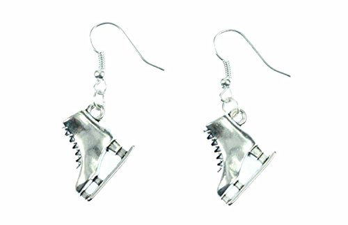 pendientes de plata patines Miniblings patinaje de hielo del invierno princesa pendientes de plata patines Miniblings patinaje de hielo del invierno princesa