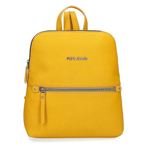 Pepe Jeans 7042224, Mochila Casual Mujeres, Ocre, Media