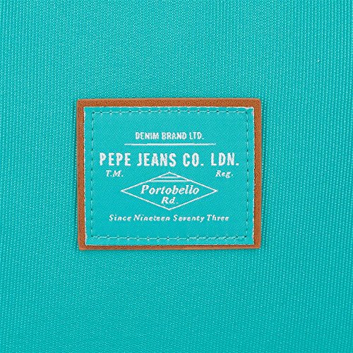 Pepe Jeans Cross Estuche tres compartimentos, color Verde