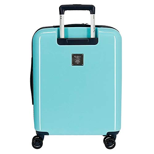 Pepe Jeans Cuore Juego de Maletas Azul 55/69 cms Rígida ABS Cierre TSA 120L 4 Ruedas Dobles Equipaje de Mano Pepe Jeans Cuore Juego de Maletas Azul 55/69 cms Rígida ABS Cierre TSA 120L 4 Ruedas Dobles Equipaje de Mano