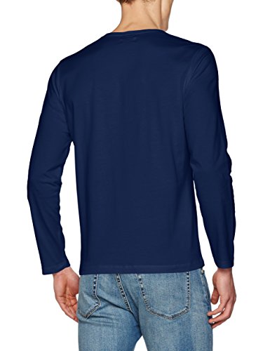 Pepe Jeans Eggo Long, Top de Manga Larga Para Hombre, Azul (Navy 595), X-Large