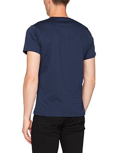 Pepe Jeans Eggo PM500465 Camiseta, Azul (Navy 595), 2X-Large para Hombre