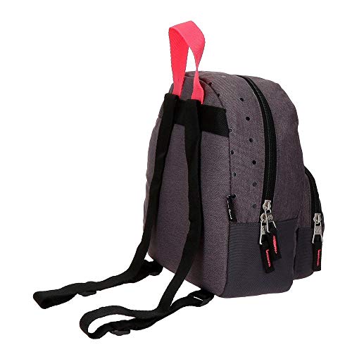 Pepe Jeans Molly Mochila de Paseo Gris 22x25x14 cms Poliéster 7.7L