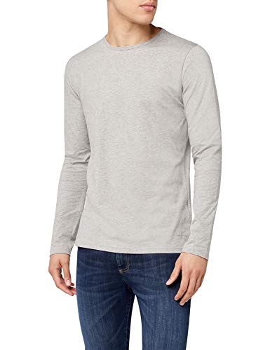 Pepe Jeans Original Basic L/S PM503803 Top de manga larga, Gris (Grey Marl 933), X-Large para Hombre Pepe Jeans Original Basic L/S PM503803 Top de manga larga, Gris (Grey Marl 933), X-Large para Hombre