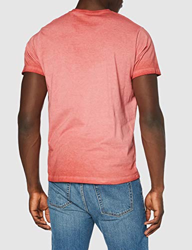 Pepe Jeans West Sir Camiseta, Rosa (Russet 270), Large para Hombre Pepe Jeans West Sir Camiseta, Rosa (Russet 270), Large para Hombre